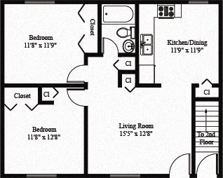 2 Bed 1 Bath Apt In Gettysburg 2 Bedroom 1 Bathroom In Gettysburg